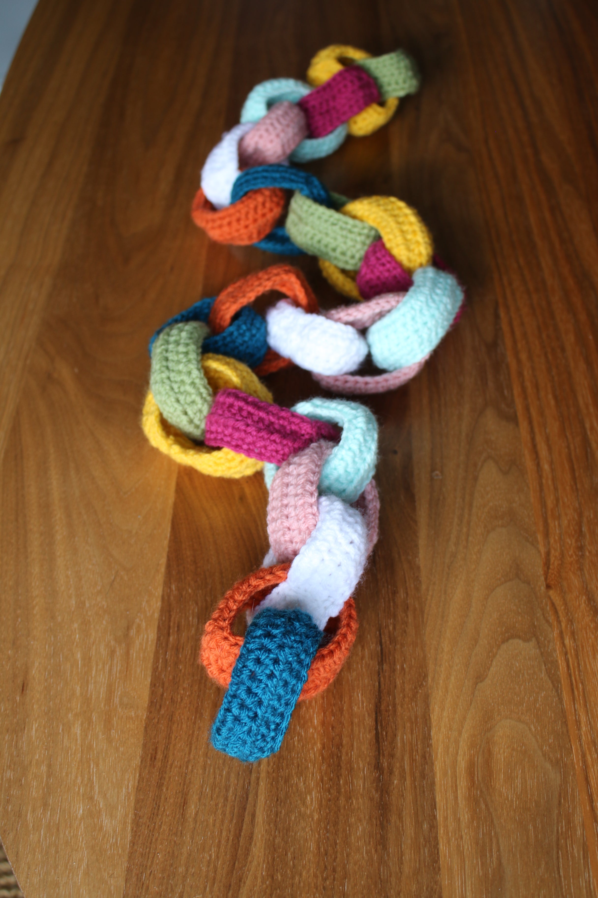 Crochet "Paper" Chain