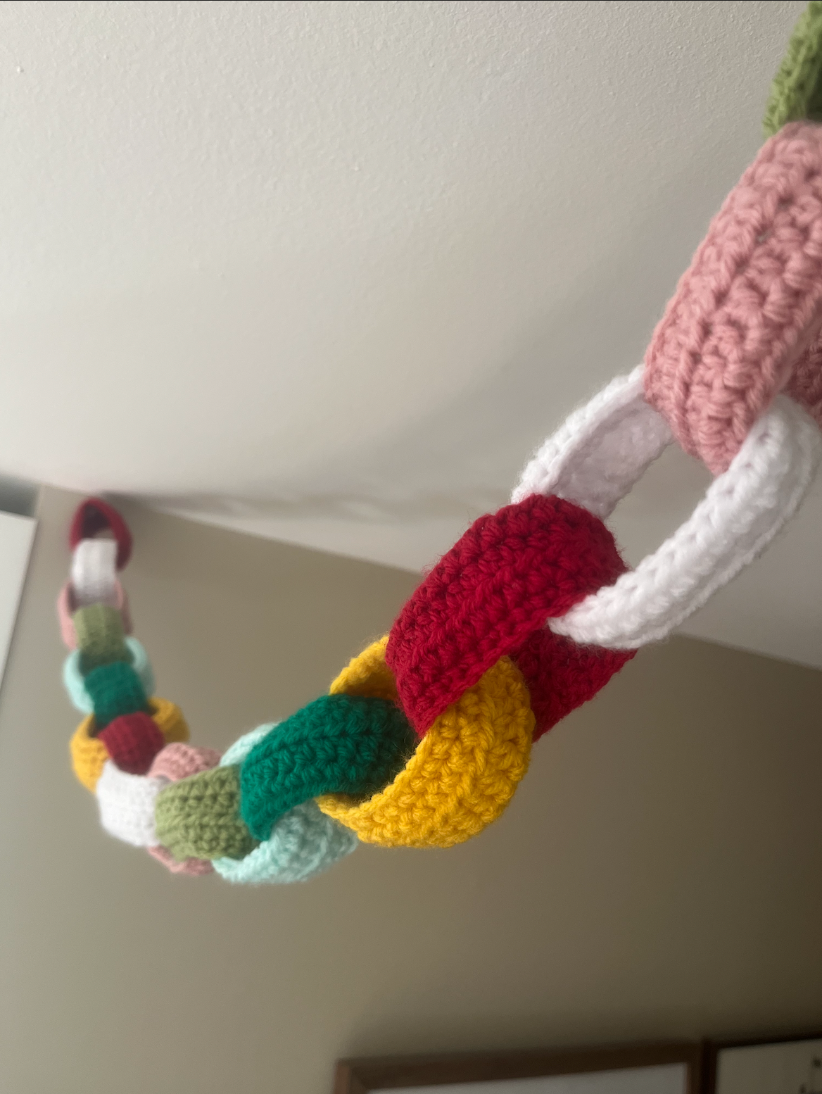 Crochet "Paper" Chain