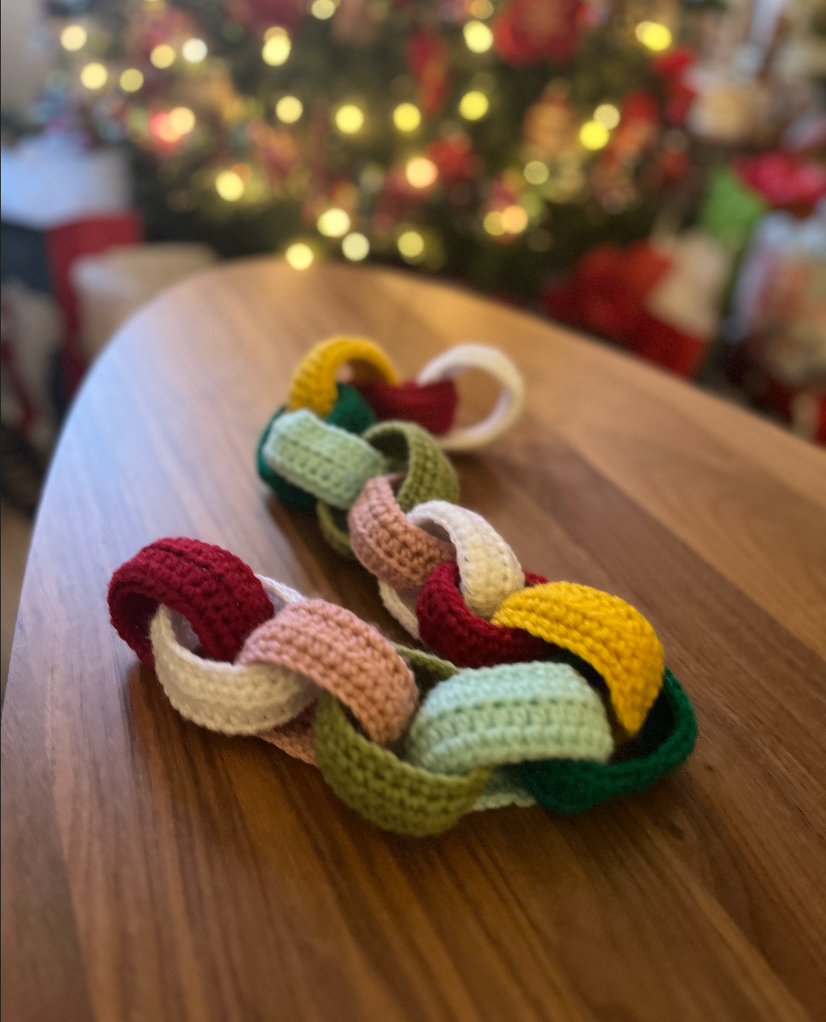 Crochet "Paper" Chain