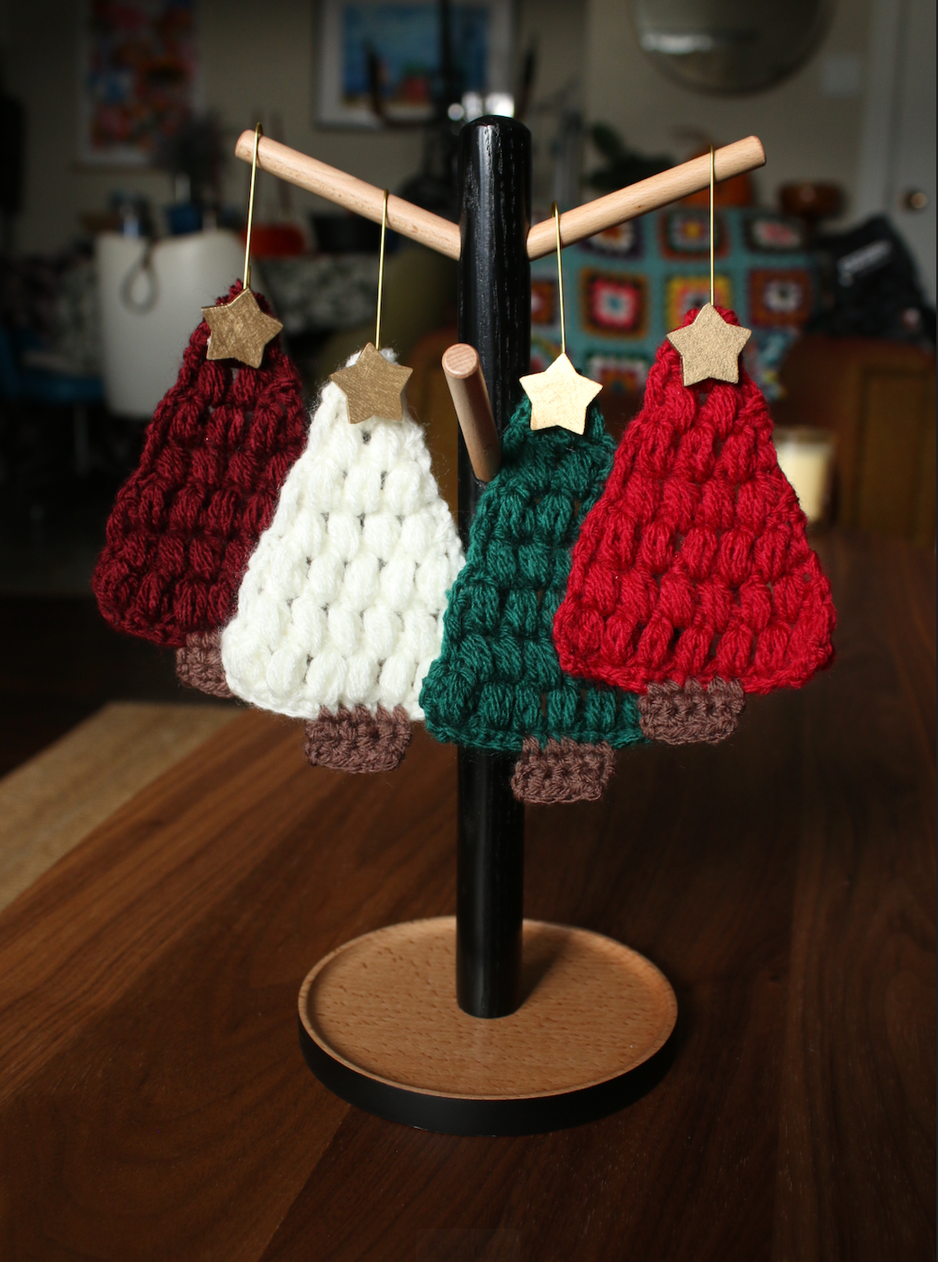 Christmas Tree Ornaments (4 Pack)