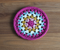 Medium Round Crochet Wall Hanging